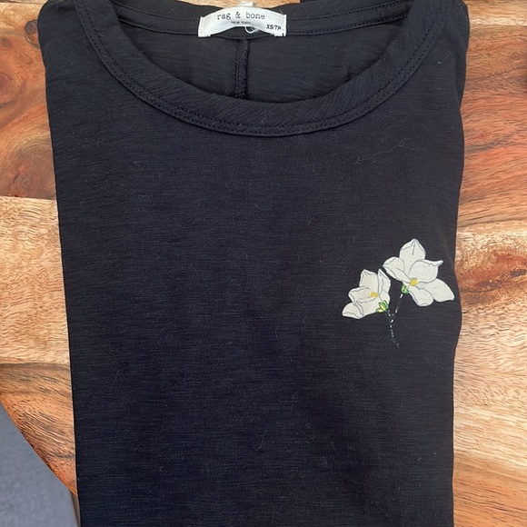 rag & bone Tops - Rag and Bone rose T-shirt